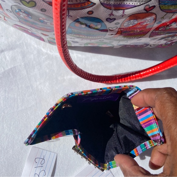 PAPERCHASE OWL TOTE BAG and KEY HOLDER - Picture 6 of 9